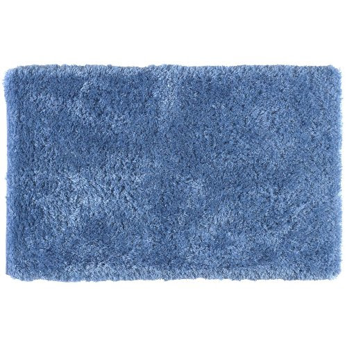 Shaw Living Dazzle Nylon 24-Inch by 40-Inch Bath Rug, Blue