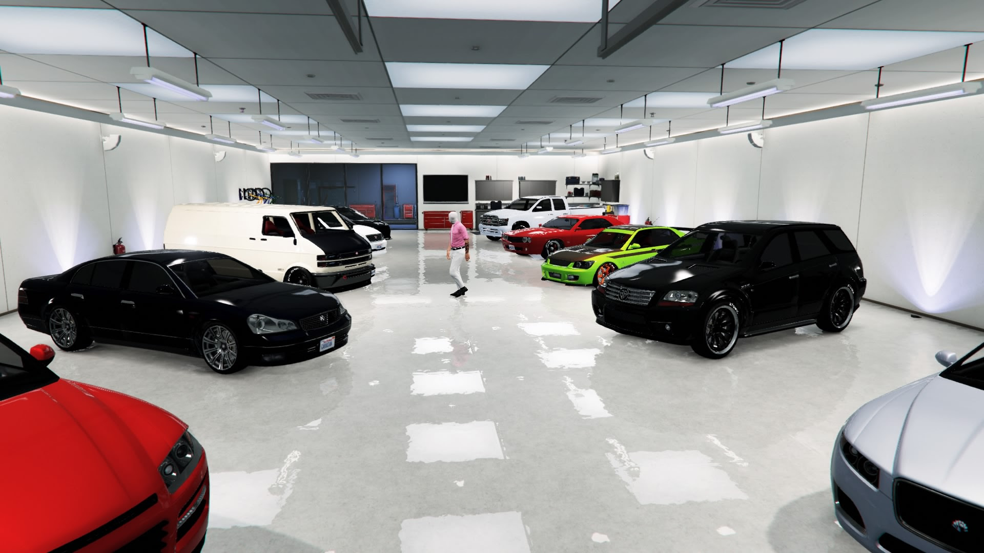 ｇｔａ５オンライン ガレージ整理で大暴走 インドア秘密基地