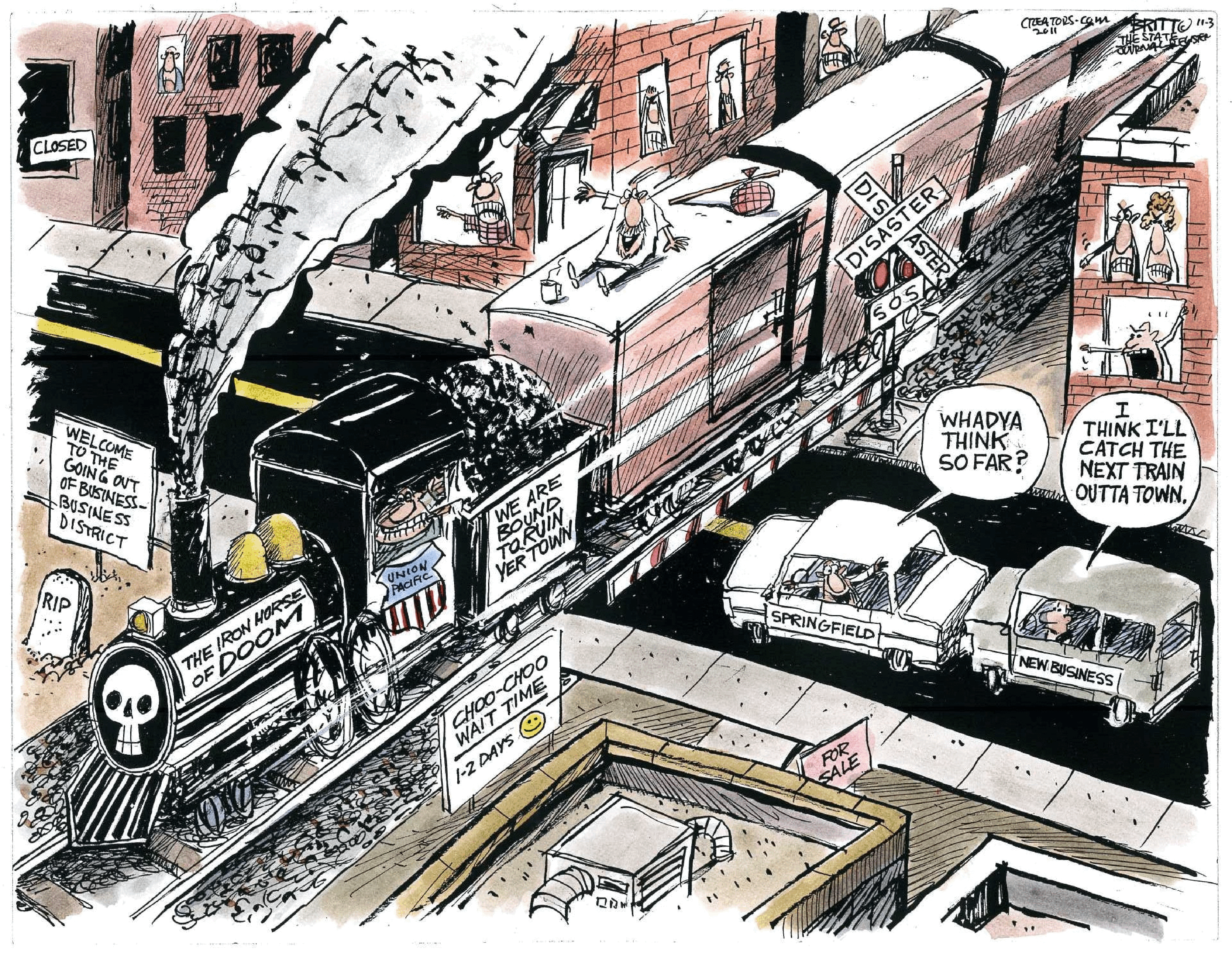 Cartoon by Jimmy Margulies