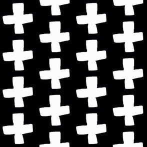 cross pattern fabric, wallpaper, gift wrap, and decals - Spoonflower