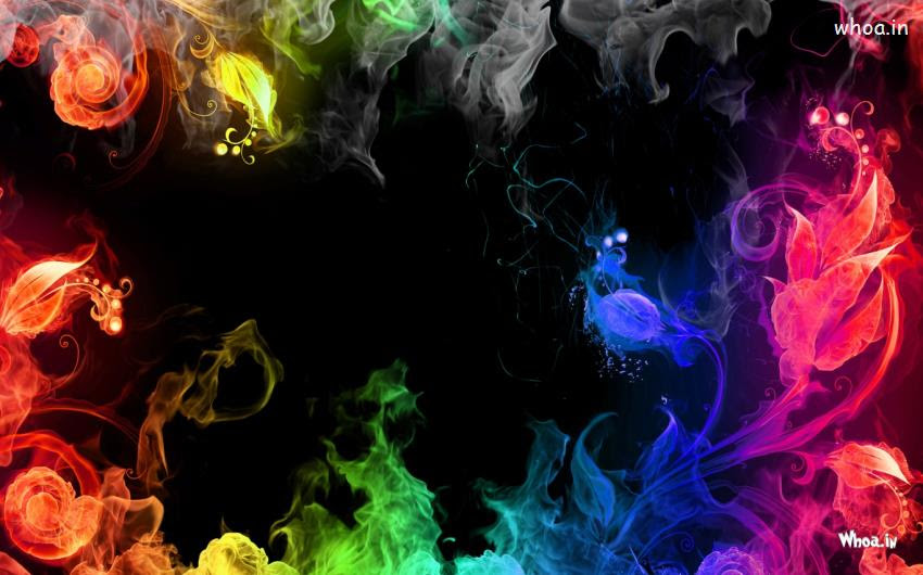 Colorful Dark Wallpaper 