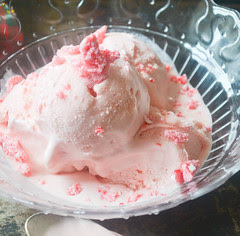 candy cane peppermint ice cream