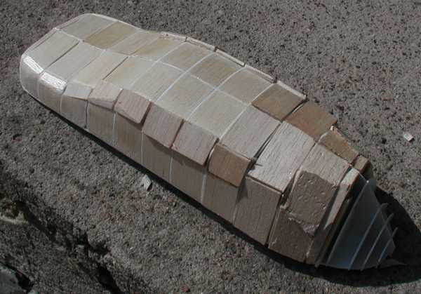 ... site showing in pictorial form how to build a model boat hull