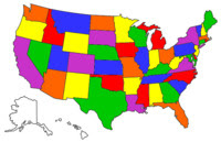 Miss Doozie's States Visited
