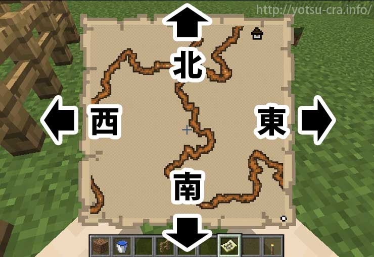 マインクラフト 森の洋館の探し方 見つけ方 森林探検家の地図を使おう