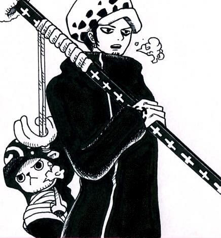 絵を描くの好きなんです イラスト ロー チョッパー