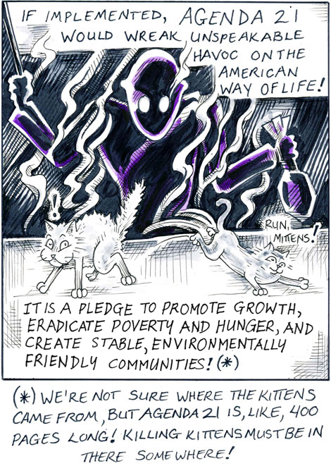 Agenda 21 Everything You Need To Know About The Secret U N Plot In One Comic Grist