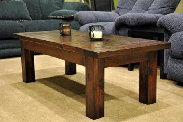 Rustic Wood Coffee Table Design Images Photos Pictures