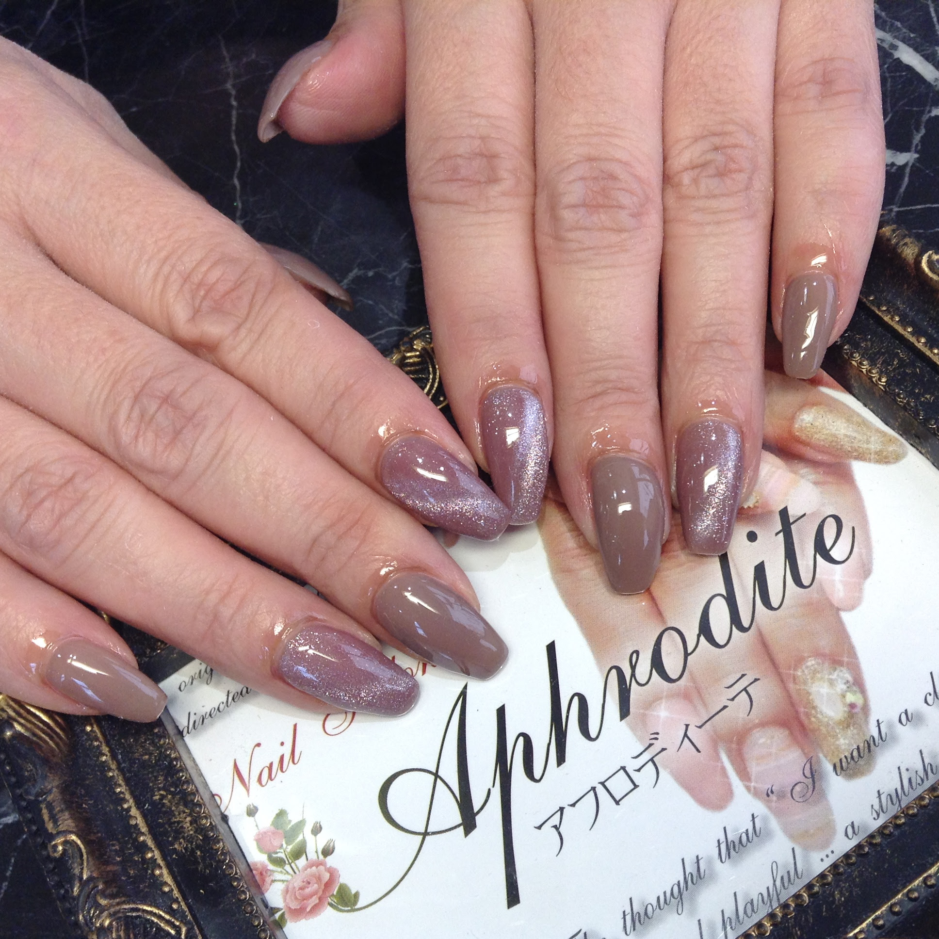 土浦市 I様のネイル つくば 土浦 ネイルサロン アフロディーテ Aphrodite 口コミ 予約制