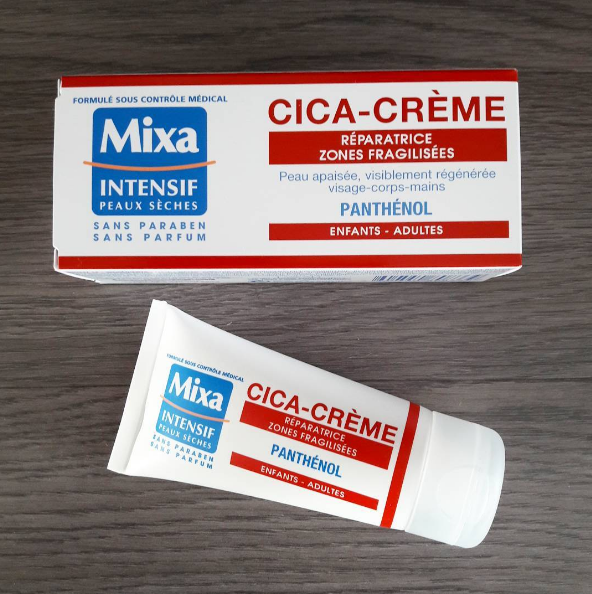 Cica Creme Reparatrice Zones Fragilisees Mixa Avis Et Test Sur Le Lab