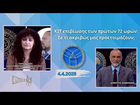 ΚΙΤ επιβίωσης των πρώτων 72 ωρών: Σε τι ακριβώς μας προετοιμάζουν;