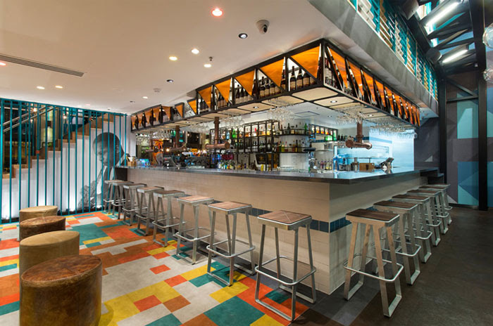 Industrial Chic Cafe design by Studio Equator InteriorZine Industrial Chic Cafe design by Studio Equator InteriorZine