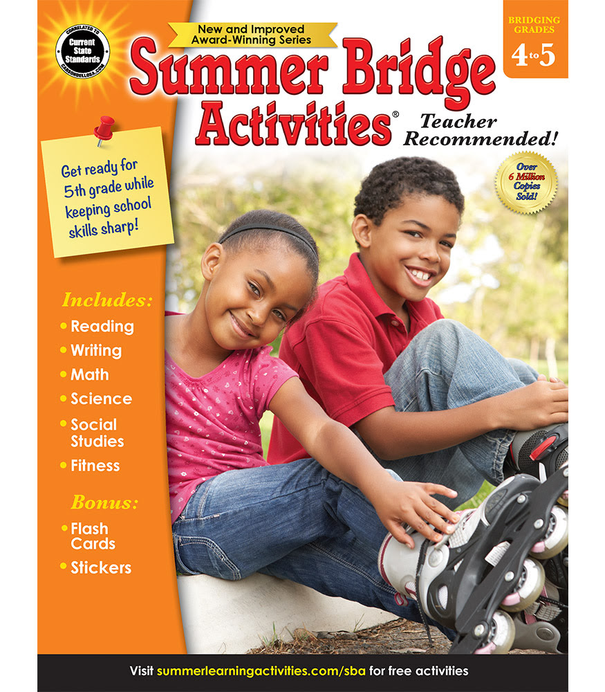 Summer Bridge Activities | Sale $9.99 | Fourth to Fifth Grade