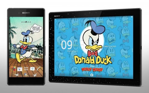 Sony Mobileがディズニーとコラボ ドナルド デイジー のxperiaテーマをリリース Juggly Cn