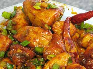 Boneless Chilli Chicken 