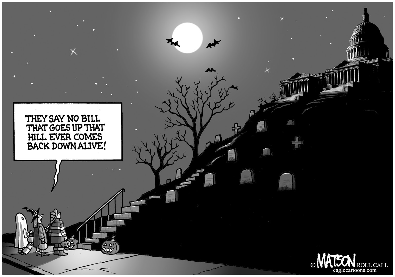 Cartoon by Joe Heller