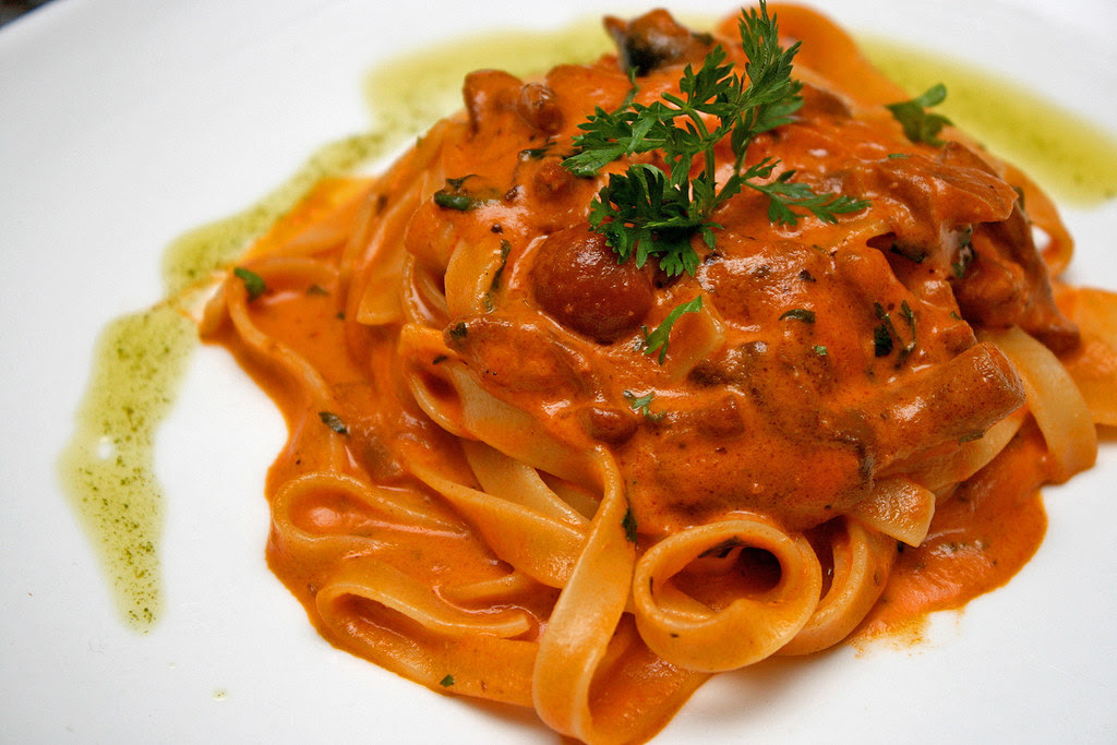 Tagliatelle Wild Mushroom in a Truffle Sauce
