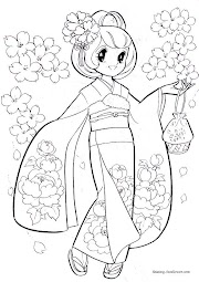 Inspiration 31+ Anime Doll Coloring Pages
