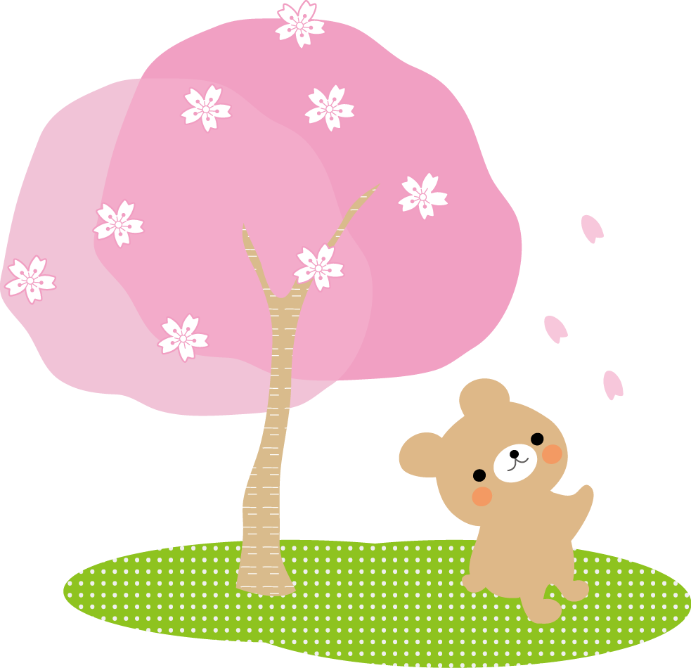 お花見 桜 春のイラスト 無料イラスト