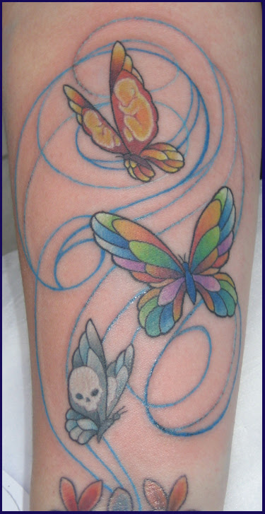 life death tattoos. Birth, Life and Death
