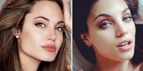 HorasSumutNews.com - Berita Terkini Terbaru Hari Ini - Perempuan asal Argentina bernama Victoria Furnani (24) disebut-sebut memiliki wajah mirip Angelina Jolie. Banyak orang salah mengira Victoria adalah Angelina Jolie karena ia mempunyai tubuh dan bentuk muka yang mirip dengan istri Brad Pitt. Majalah Pria Masa Kini, 