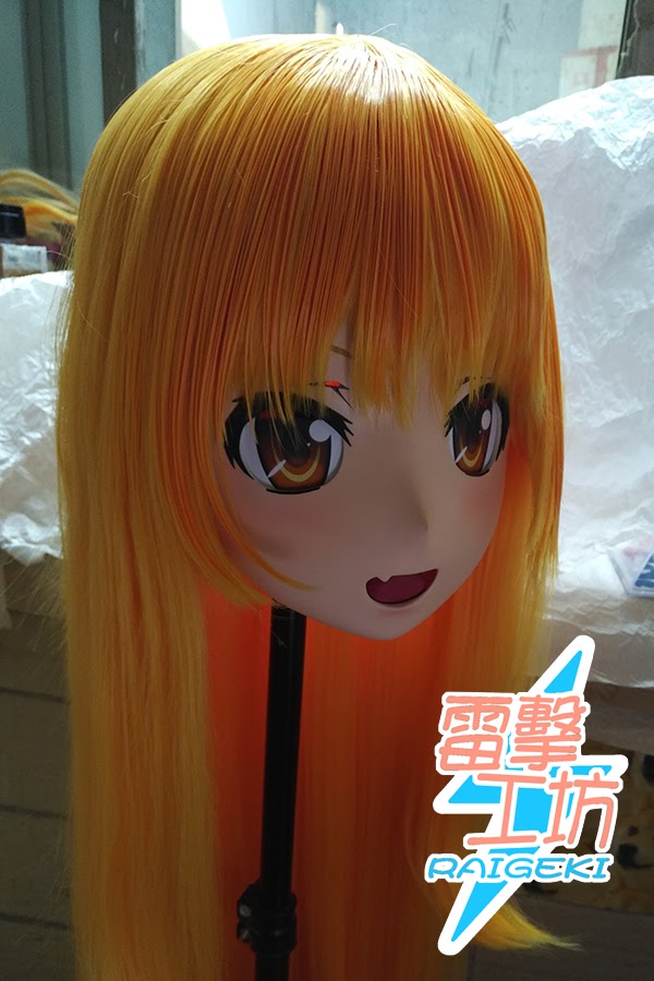 How To Buy (X-KM236)Quality Handmade Female/Girl Resin Japanese Cartoon Character Animego Cosplay Kigurumi Mask Crossdresser