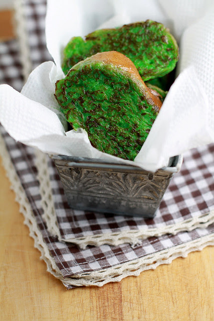 Pandan French Toasts