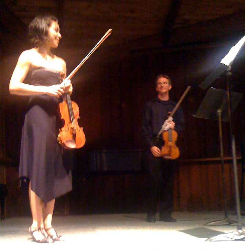 New Fromm Ensemble members, Carter Quartet No. 2, Tanglewood, 23-JUL-2008 