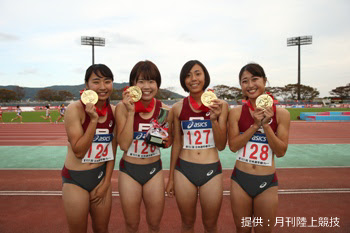 第103回日本陸上競技選手権リレー競技大会 女子4 100mリレー 4 400mリレーで2冠達成 立命館大学 Sports Culture