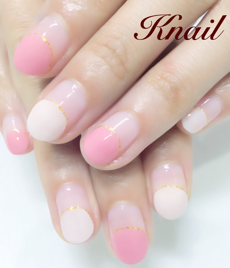 バルーンフレンチをシンプルに キャンペーンネイル Knailのブログ