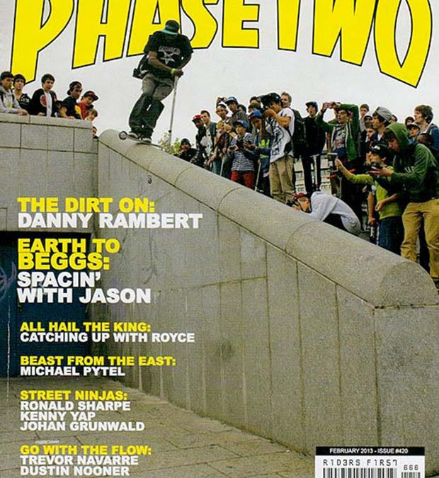 Scooter Magazine Phase Two Kopiert Den Beruhmten Thrasher Magazine Schriftzug Boardstation De Skateboard News Videos Und Mehr