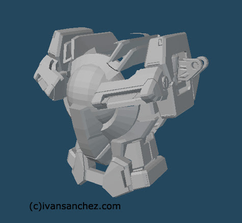 mobile suit gundam 00 double 0 raiser riser 3d mesh cg sandrum