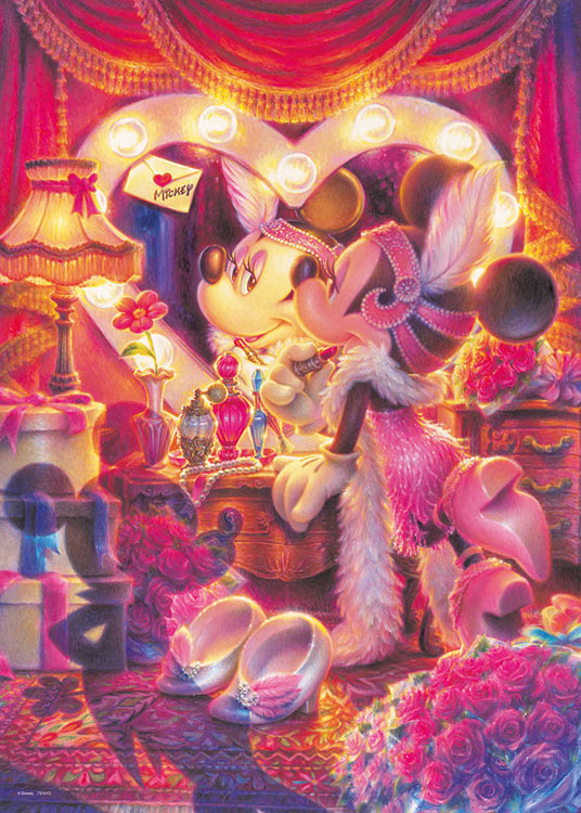 Ten D500 659 ディズニー 鏡の中の恋する瞳 ミッキー フレンズ 500ピース テンヨー の商品詳細ページです 日本最大級のジグソーパズル通販専門店 ジグソークラブ