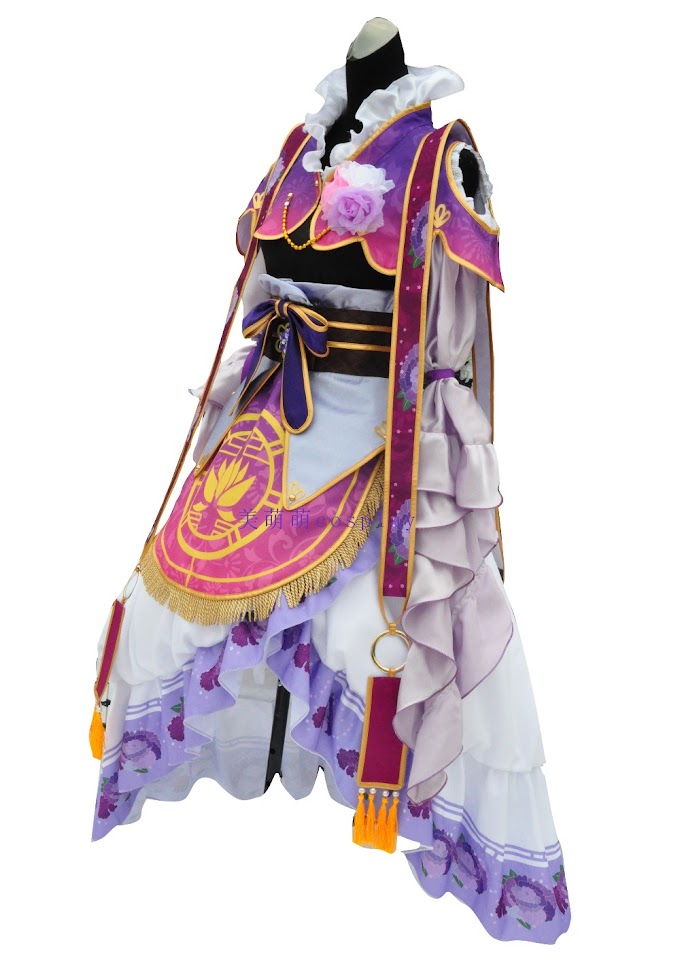 Discount LoveLive! Nozomi Tojo Seven Lucky Gods Awaken Cosplay Costume Halloween Dress+Hat+Shoes