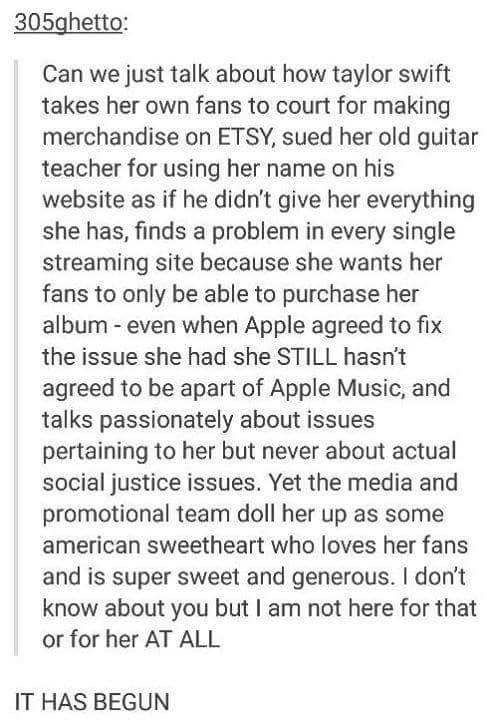 Because suing people for selling your brand without permission is wrong. Yeah okay.