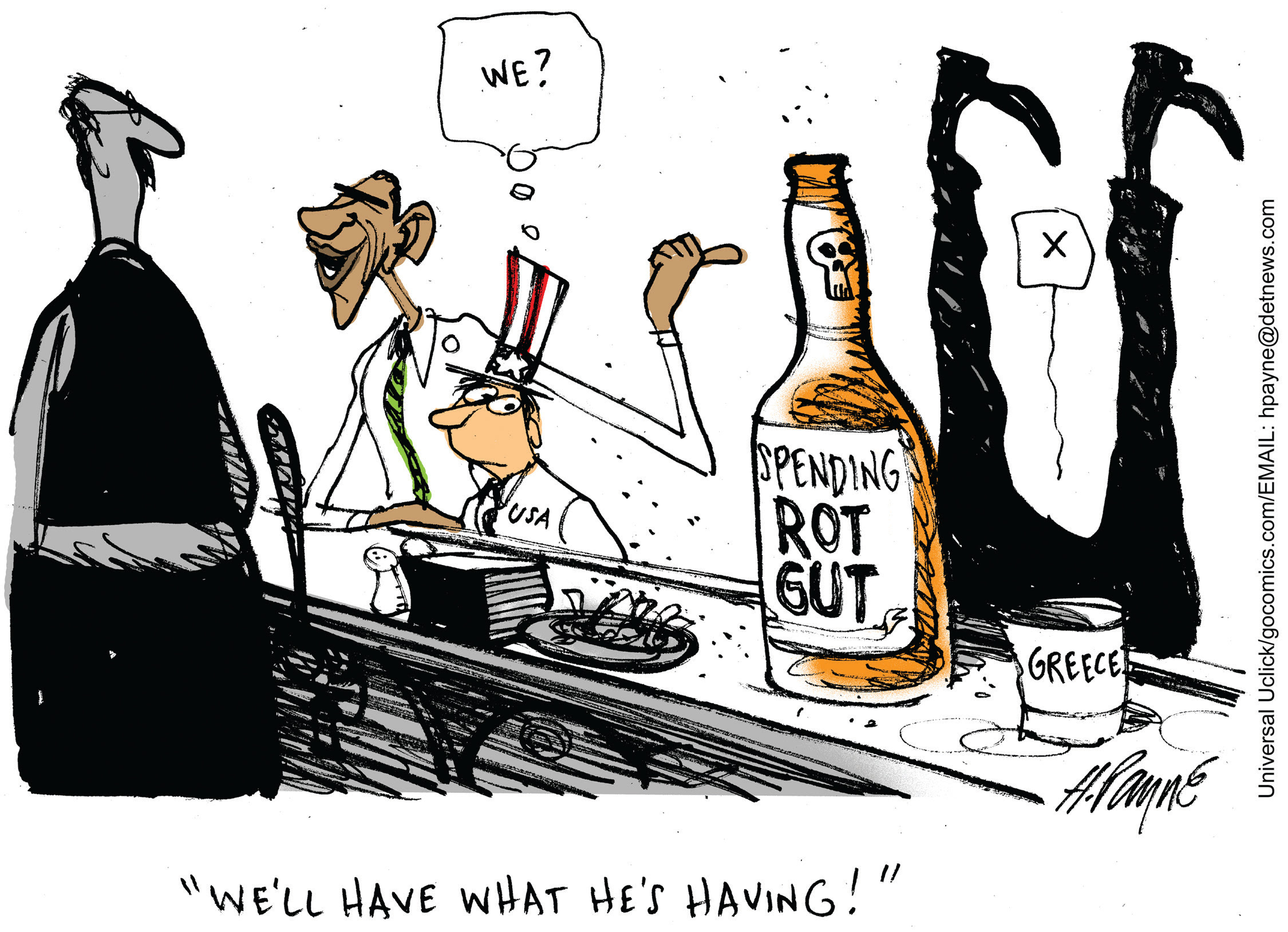 Cartoon by Christo Komarnitski
