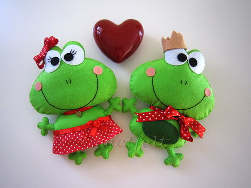 ♥♥♥ LOVE... by sweetfelt \ ideias em feltro