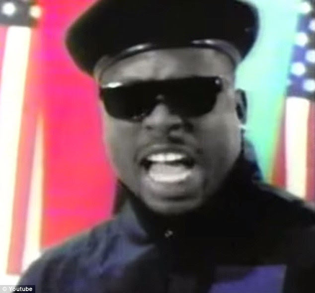 Fatal collision: Dewayne Lawrence Coleman, shown performing as MC Supreme in 1990, died on Saturday aged 47 after being struck by a suspected drunken driver in Malibu, California