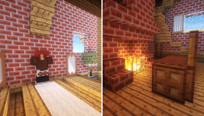 マインクラフト 馬主の邸宅の内装の作り方を紹介 洋風建築 マイクラモール