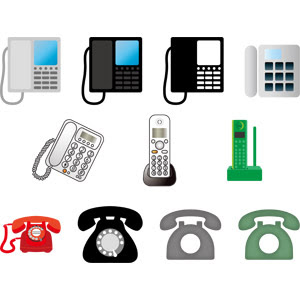固定電話 Gahag 著作権フリー写真 イラスト素材集