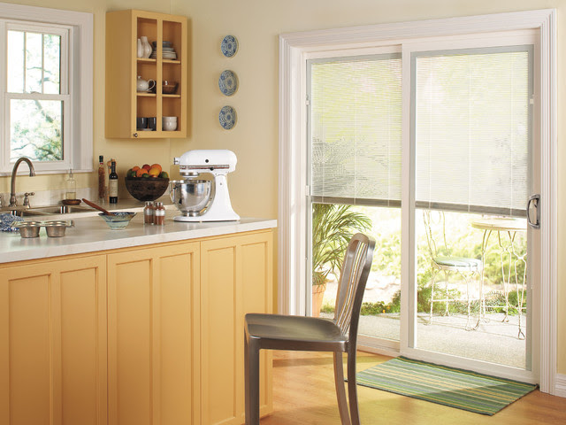 ThermaStar by Pella® Sliding Patio Door - traditional - kitchen ...
