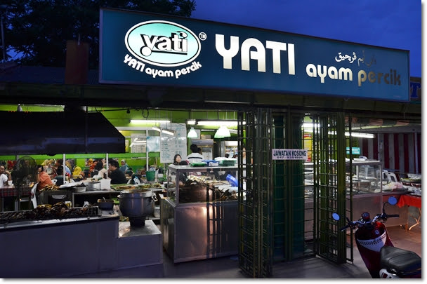 Kota Bharu - Yati Ayam Percik, Capital Nasi Dagang, White House 