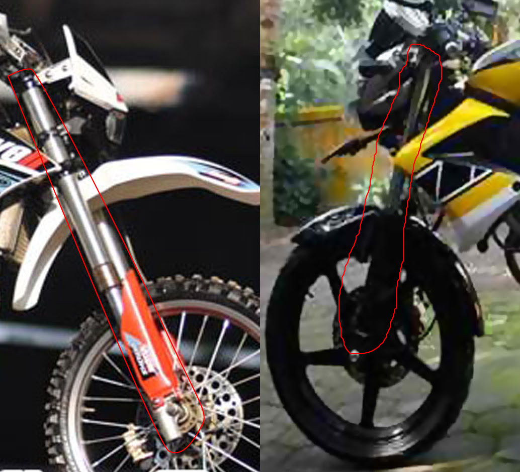 Modifikasi Vixion Ala Trail MorTech Panduan Modifikasi Motor