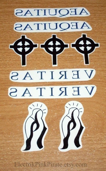 Truth and Justice Boondock Saints Ultimate tattoo set of 9