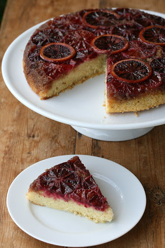 Blood Orange and Cardamom Upside-Down Cake
