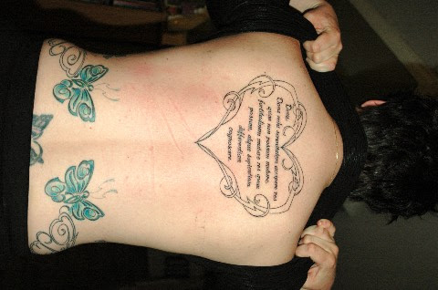 This Makes Tattoo #11. God grant me the serenity to accept the things I 