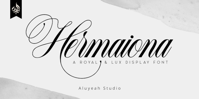 Download AL Hermaiona Fonts Family From Aluyeah Studio