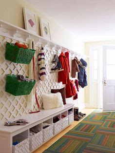 Mud Room Organizing Ideas on Pinterest