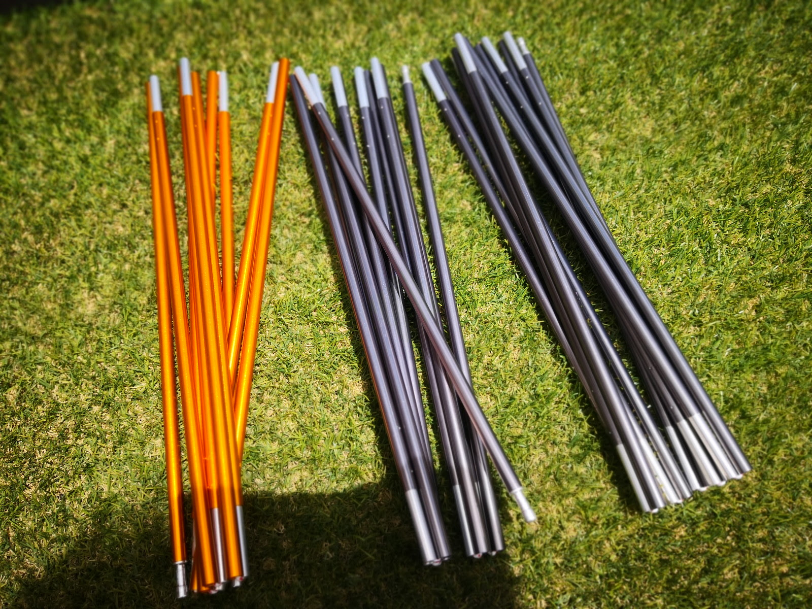 コールマン コンパクトツーリングテントstを無加工でアルミポール化して軽量化する 不器用ブログ