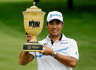 松山英樹が驚異のコースレコード61で逆転優勝、ブリヂストン招待